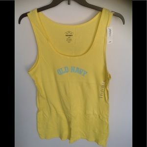 Old Navy Tank Top - Yellow - XXL